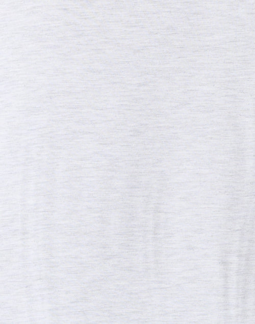 Grey Women's Knit Scrunch Neck Long - Sleeve Top for Layering