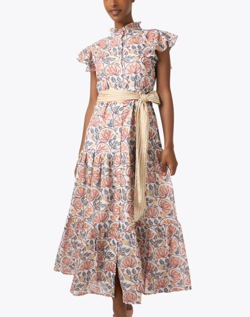 Stylish Montenegro Floral Print Women's Summer Dress