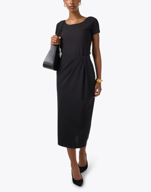 Stylish Hans Black Midi Skirt for a Fashion - Forward Look
