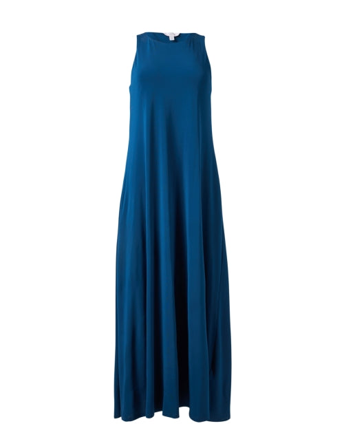 Stylish Supremo Stretch Knit Blue Maxi Dress for Effortless Fashion