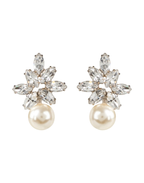 Liza Exquisite Crystal and Baroque Glass Pearl Earrings - A Stunning Jewelry Piece