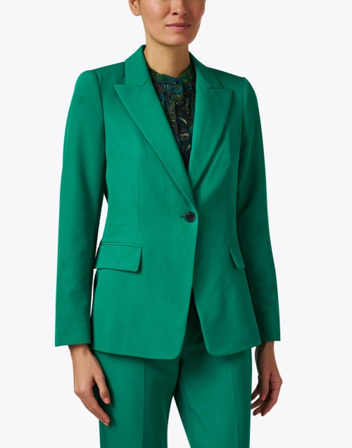 Stylish Jordi Single - Button Bright Green Blazer for Modern Professionals
