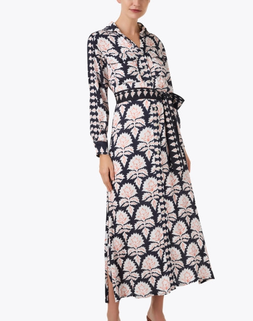 Comfortable Palma Modal Multi - Print Shirt Dress for Everyday Wear