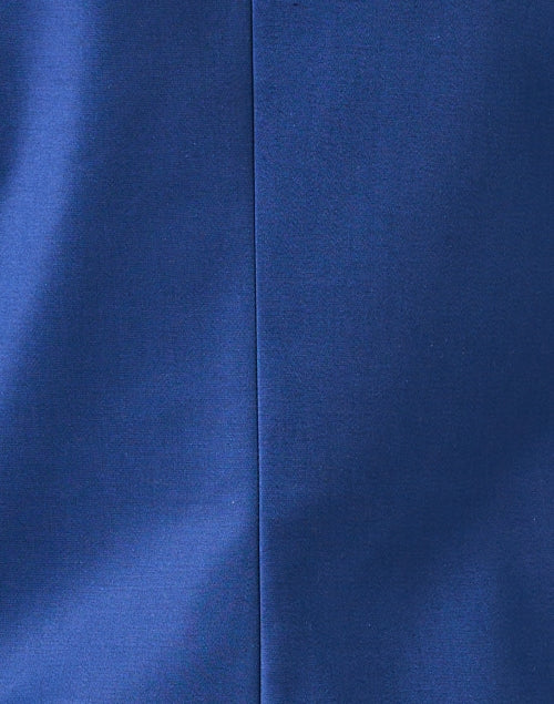 Stylish Royal Blue Cotton Blazer for a Sophisticated Look