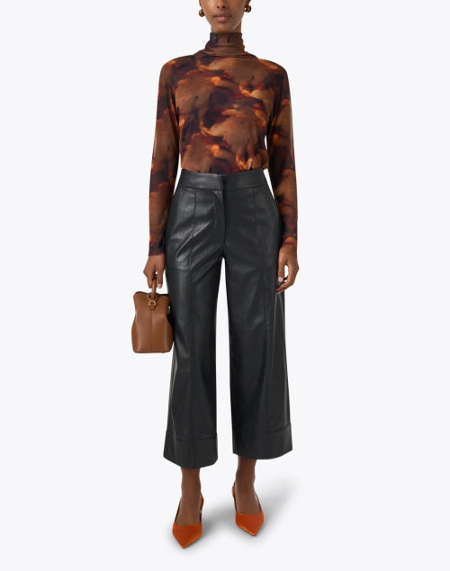Elliott Lauren Multi - Print Fashionable Mesh Top