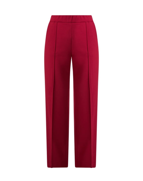 Chiara Red Stretchy Dress Pants for a Chic Look