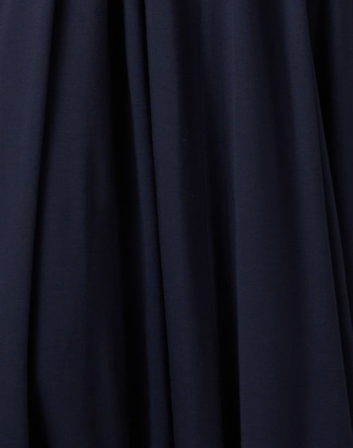 Navy Blue Sahara Jersey Women's Dress for Elegant Occasions