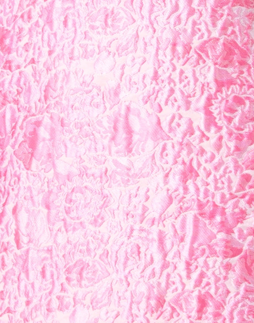 Abbey Glass Lulu Pink Luxurious Jacquard Mini Shift Dress