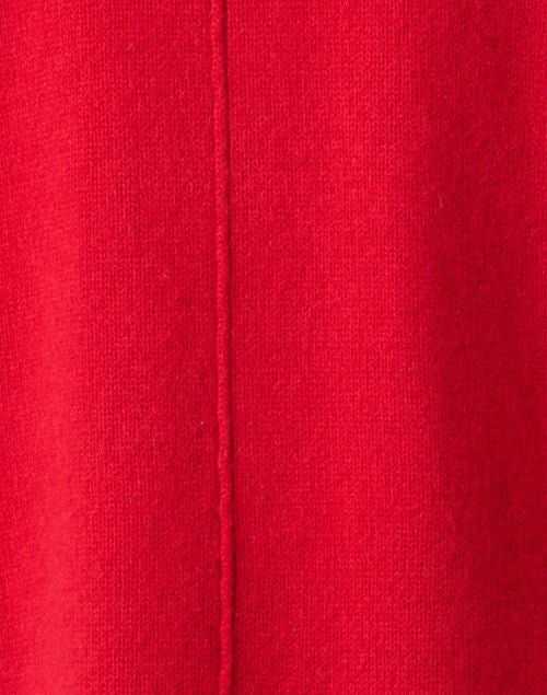 Stylish Red Wool - Cashmere Blend Looker Pullover Sweater by Brochu Walker