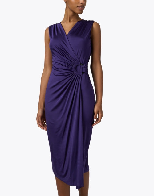 Chiara Boni La Petite Robe's Stunning Adma Purple Evening Dress