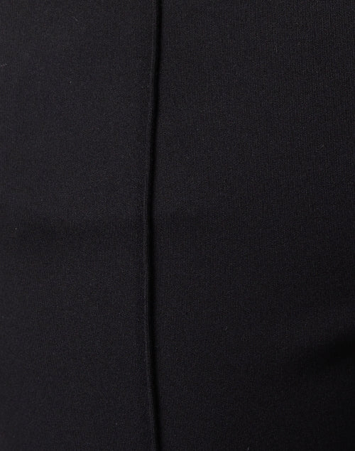 Black Luxury Stretch Cotton Kick Flare Dream Style Pants by MAC Jeans