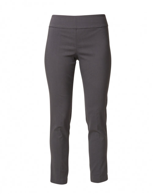 Stretchable Gunmetal Pull - On Control Ankle Pants for a Flawless Fit
