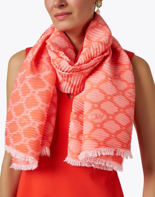 Stylish Coral-Printed Fashion Scarf for All Looks