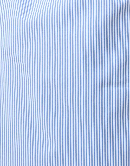 Stylish Kate Blue and White Striped Women's Mini Dress