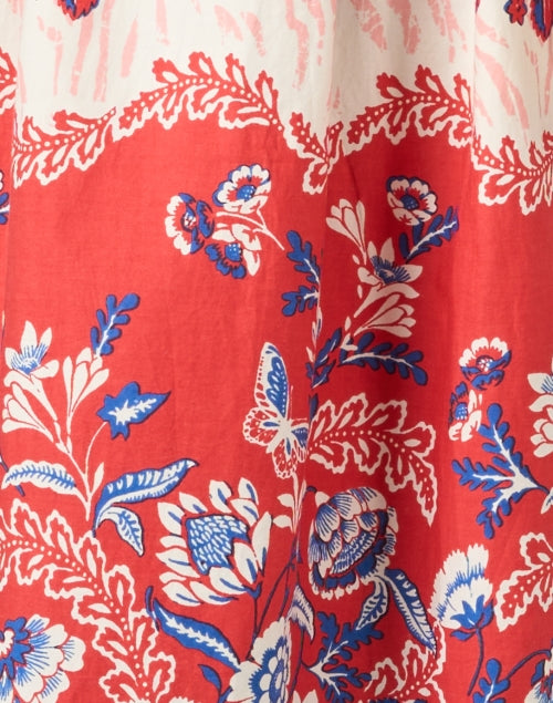 Banjanan's Feminine Marlene Cotton Shirt Dress with Artistic Prints