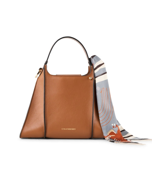 Elegant Tan Arkshell Leather Handbag with Optional Accessories