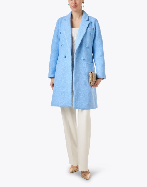 Stylish Modern Blue Abigail Coat for Women
