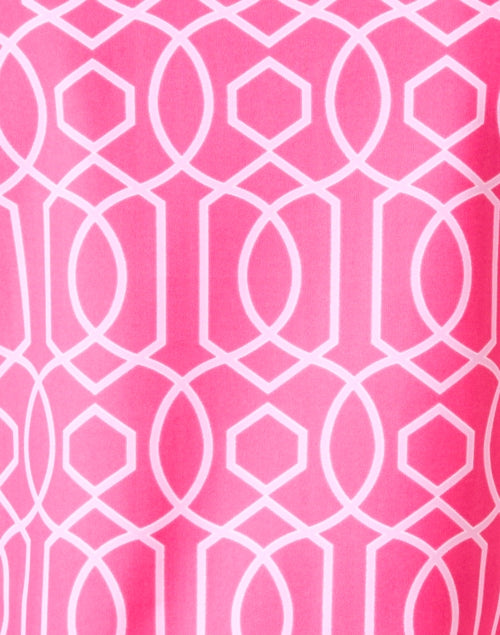 Stylish Keira Pink Printed Sleeveless Top for Seasonal Fashion