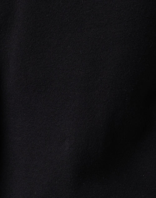 Laura's Black Cotton - Cashmere Cozy Tunic for All - Year Wear