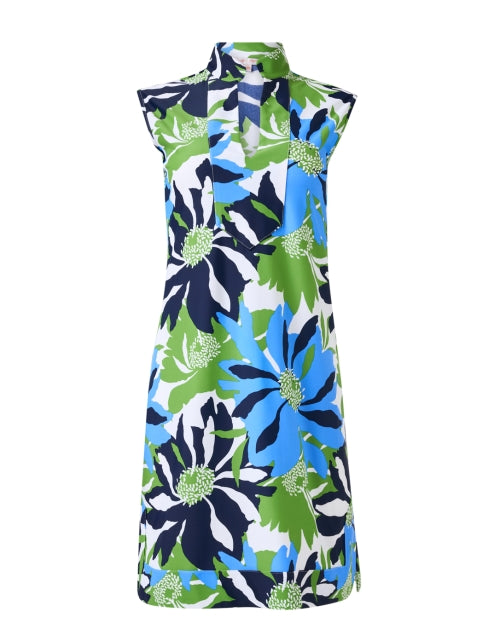 Kristen Mini Dress with Charming Multi - Floral Print