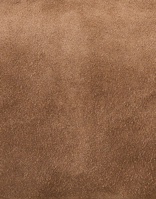 Veronica Beard's Tan Luxury Suede Dash Bag for Modern Women