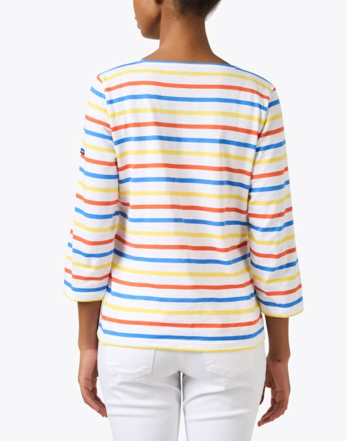 Galathee Luxury Multi Striped Cotton Casual Shirt