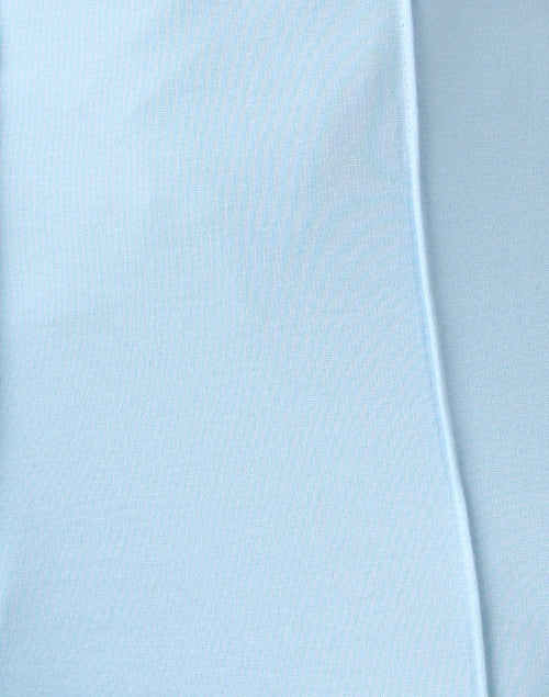 Stylish Celeste Blue Stretch Straight - Leg Workday Pants