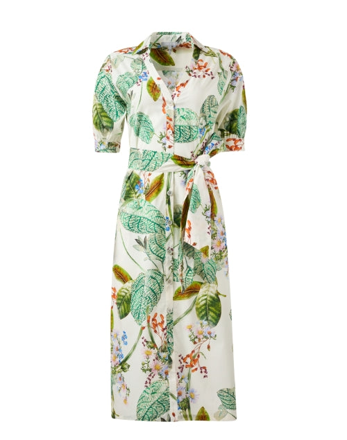 Luca Women's Multi - Floral Stretch Cotton Midi Dress for the New Season