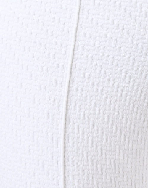 Cambio's Elegant White Technological Stretch Polyamide Blend Pants