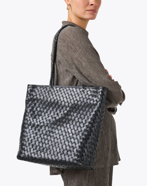 Bembien Le Max Tote Bag in Stylish Black Leather