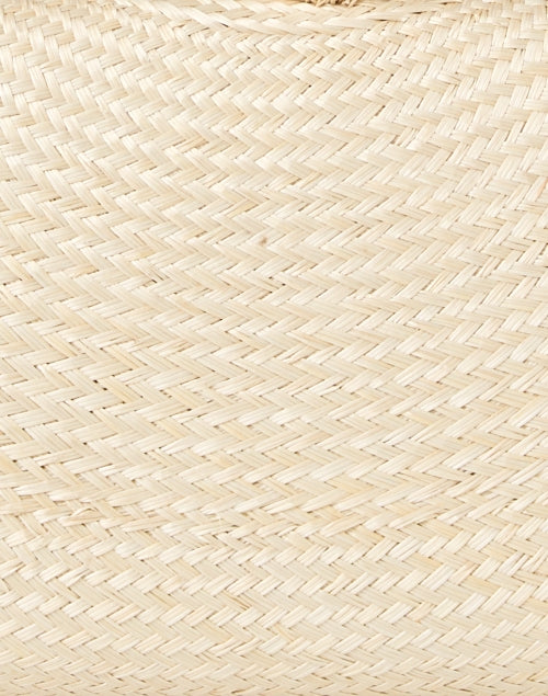 Serpui's Elegant Beige Woven Mariah Clutch for Special Occasions