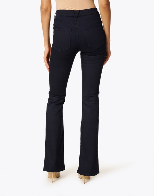 Veronica Beard Beverly Indigo Stretch High-Rise Flare Jeans