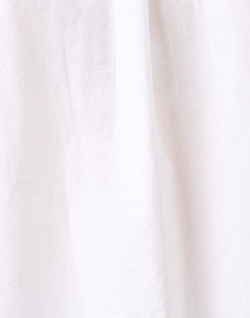 Stylish 100% Cotton Mia White Top with Heart - Shaped Elbow Patches
