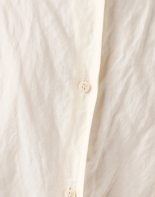 Apiece Apart Lino Lightweight Cream Cotton Blend Women's Top for Various Styling