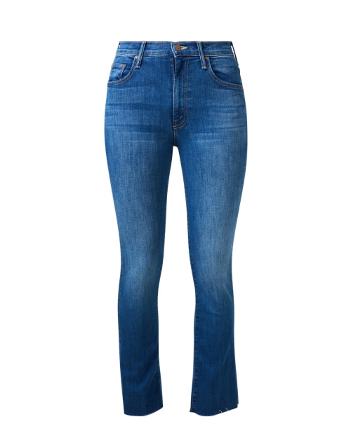 The Iconic Mother's Insider Bootcut Jeans with Frayed Hem