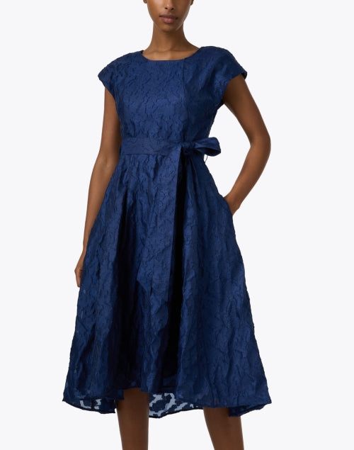 Elegant Navy Lace Olivia Dress for Timeless Style