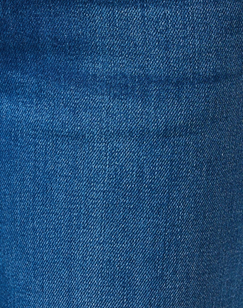 Mother's Premium Blue Straight-Leg Ankle-Fit Denim Jeans