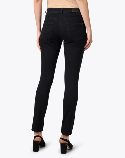 Black Stretch Comfortable Polyester - Cotton Blend Parla Denim Jeans