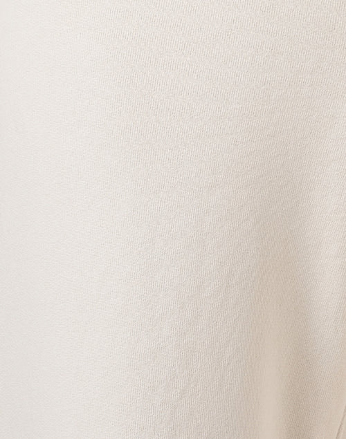Catherine's Ivory Wide-Leg Drawstring Fashionable Sweatpants