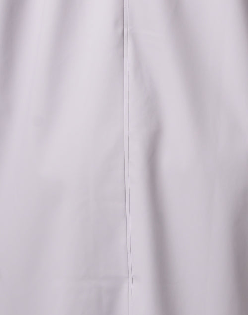 Light Purple Long Scandinavian-Inspired Waterproof Raincoat for Rainy Days