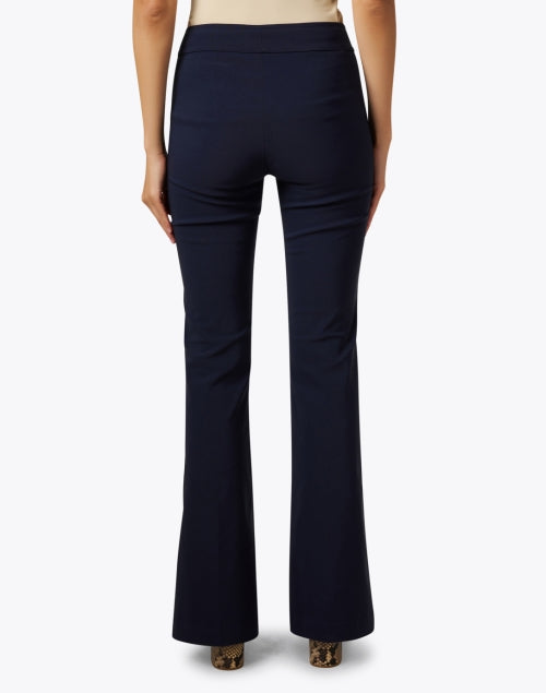Navy Bellini Signature Stretch Pull - On Slim - Fit Flared Pant