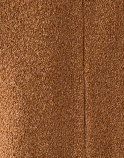 Luxurious Cinzia Rocca Icons Camel Wool Straight - Silhouette Coat