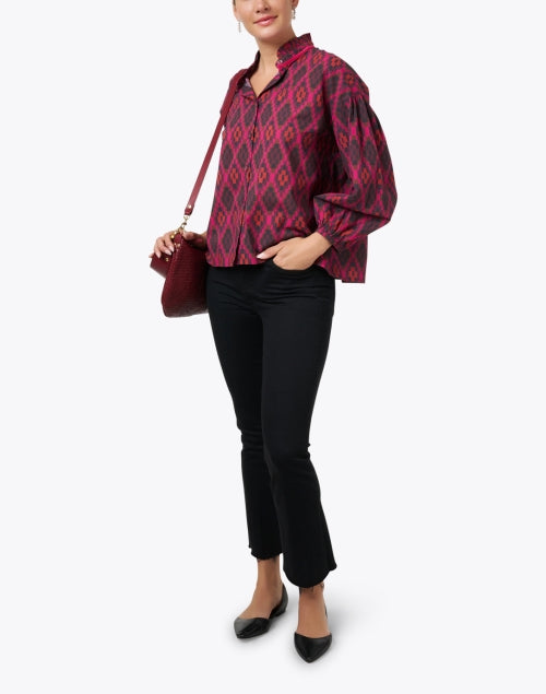 Stylish Mother's Black Stretch High Waist Cropped Hustler Jeans