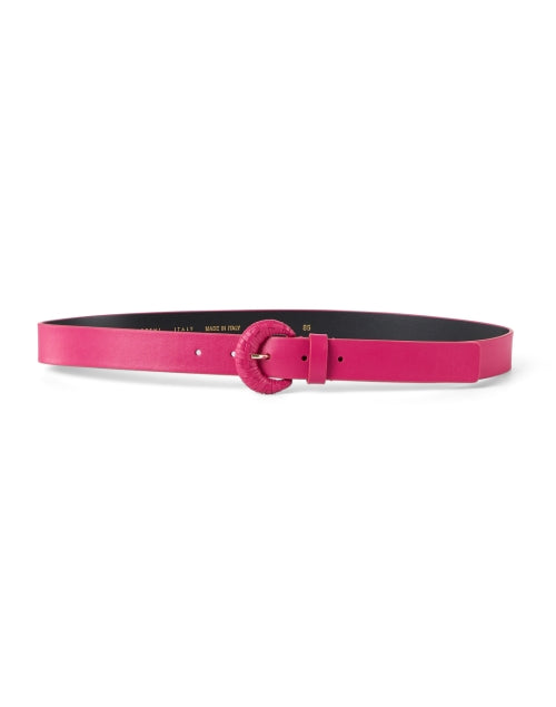 Stylish Michela Fuchsia Leather Fashion Belt for Chic Outfits