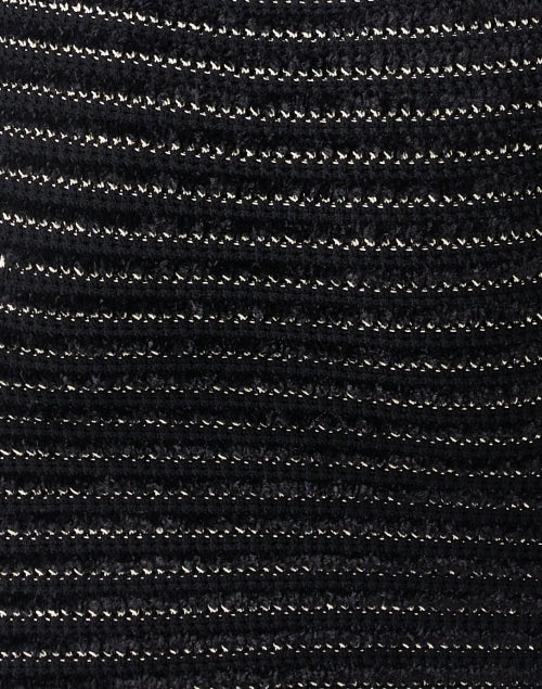 Elegant Black and Ecru Tweed Mini Dress for Special Occasions