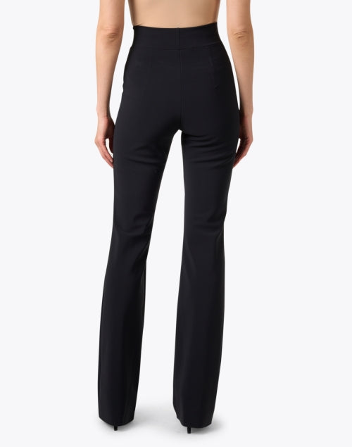 Stylish High-Waisted Black Flared Women's Pants for a Chic Look