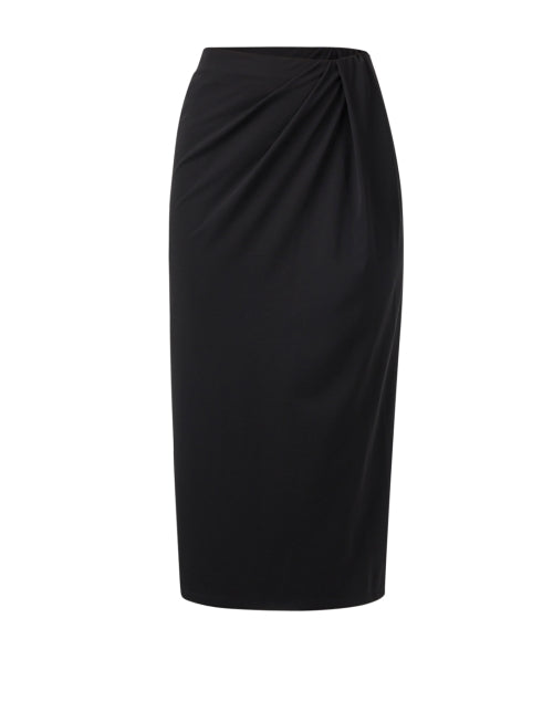 Stylish Hans Black Midi Skirt for a Fashion - Forward Look