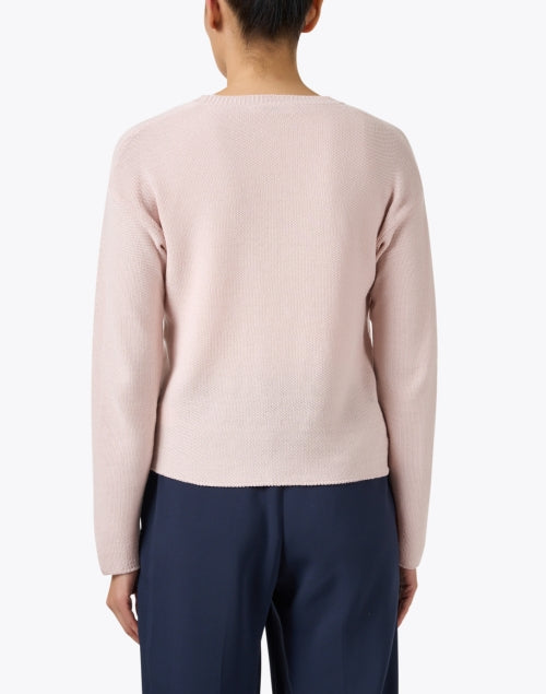Stylish Sammy Pink Linen-Cotton Blend Cardigan for New Season
