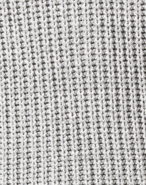Margaret O'Leary's Maire Classic Grey Cotton Blend Knit Sweater for Fashionable Wear