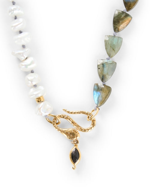 Exquisite Labradorite and Mixed Stone Artisanal Necklace